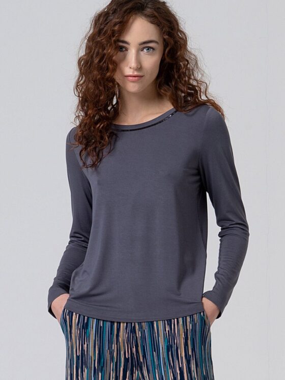 CAMISETA LISI GRIS OSCURO